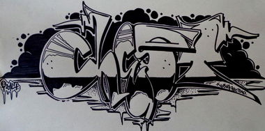 Graffiti Sketch - Photo by KUBA182 - chest, kuba, pad (2014)