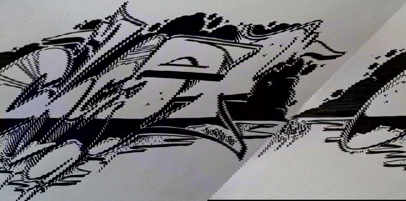 Graffiti Sketch - Photo by KUBA182 - chest, kuba, pad (2014)