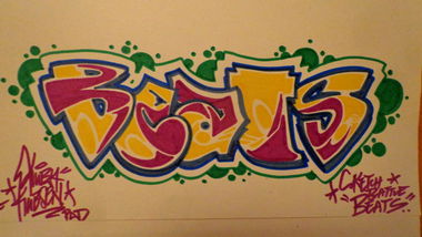Graffiti Sketch - Photo by KUBA182 - beats (2015)
