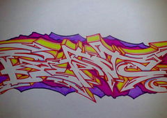 Graffiti Sketch - Photo by KUBA182 - kuba, beats (2015)
