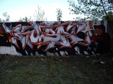 Graffiti Wall - Photo by KUBA182 - kuba (2008)