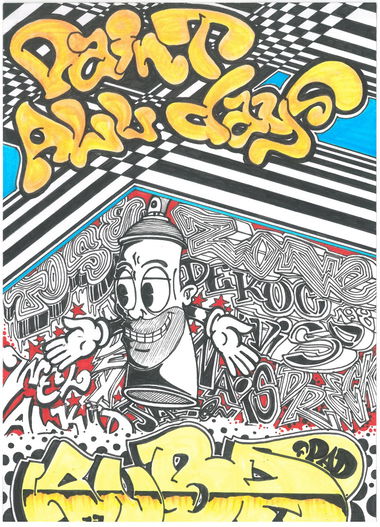 Graffiti Sketch - Photo by KUBA182 - kuba, pad (2017)