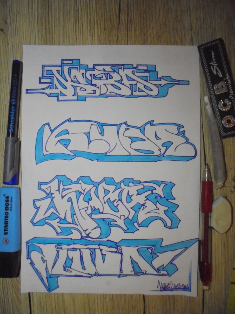 Graffiti Sketch - Photo by KUBA182 - kuba (2018)