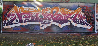 Graffiti Wall - Photo by KUBA182 - kuba, padkubakubsen, freiberg (2017)