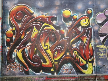 Graffiti Wall - Photo by KUBA182 - kuba, PAD (2017)