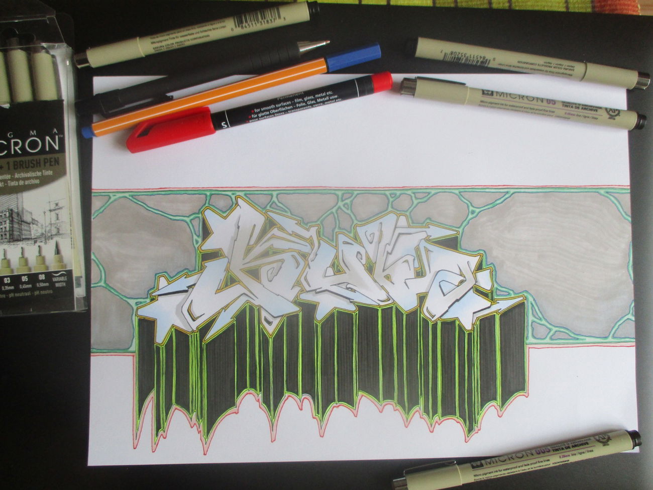 Graffiti Sketch - Photo by KUBA182 - kuba