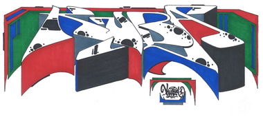 Graffiti Sketch - Photo by KUBA182 - kuba, pad, paintalldays (2018)