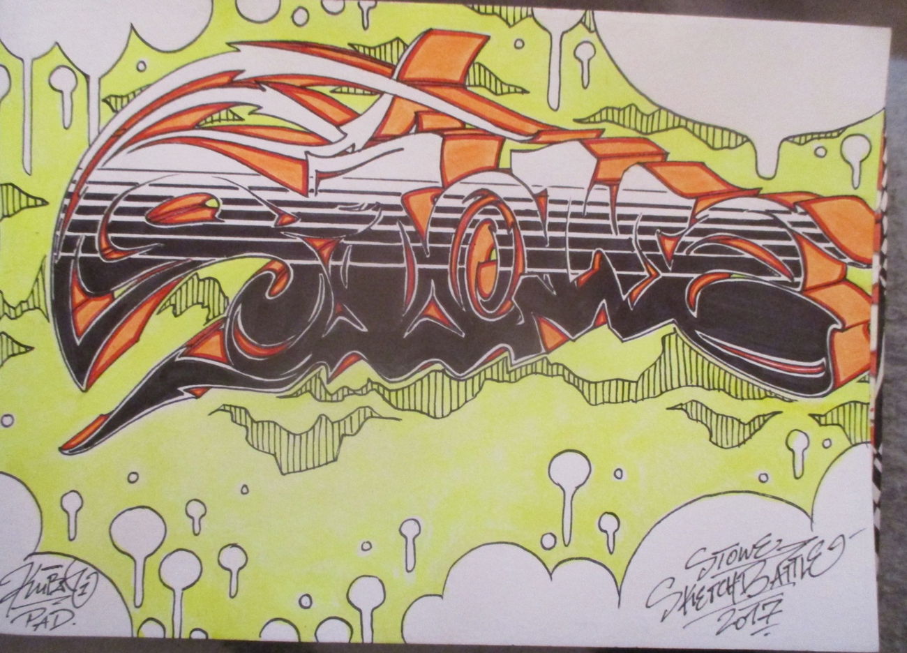 Graffiti Wall - Photo by KUBA182 - kuba, pad (2017)