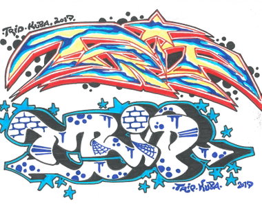Graffiti Photo by KUBA182 - trip, kuba (2017)