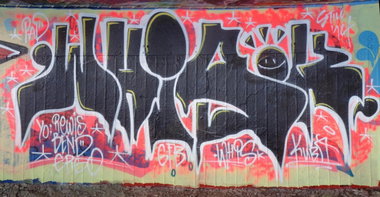 Graffiti Wall - Photo by KUBA182 - whis, kuba, pad (2014)