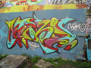Graffiti Wall - Photo by KUBA182 - kuba, pad, quick (2016)