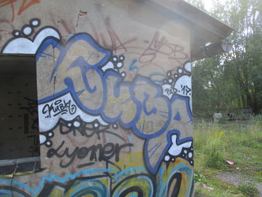 Graffiti Wall - Photo by KUBA182 - kuba, pad, abandoned (2017)