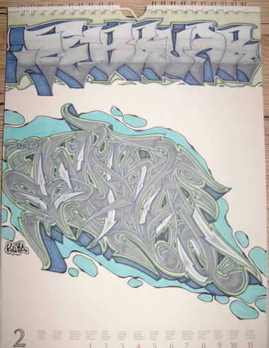Graffiti Sketch - Photo by KUBA182 - kuba, pad, paintalldays (2018)