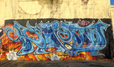 Graffiti Wall - Photo by KUBA182 - PAD, Kuba, GFBPAD (2015)