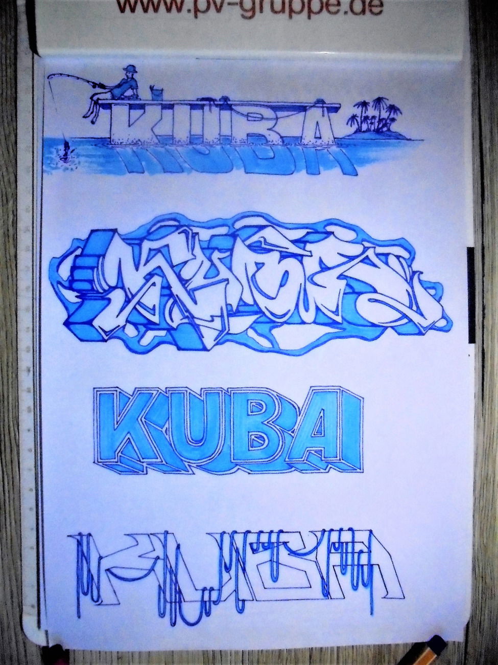 Graffiti Sketch - Photo by KUBA182 (2019)