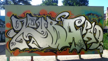 Graffiti Wall - Photo by KUBA182 - Kuba, PAD (2015)
