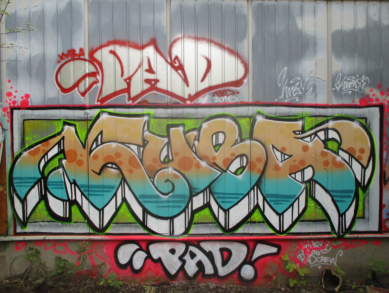 Graffiti Wall - Photo by KUBA182 - kuba, pad (2017)