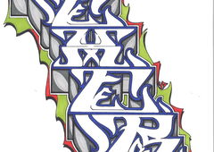 Graffiti Sketch - Photo by KUBA182 - kuba, pad, dexer (2017)