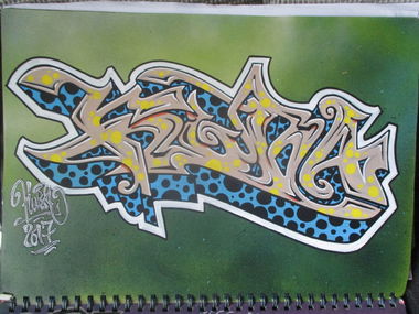 Graffiti Sketch - Photo by KUBA182 - kuba (2017)