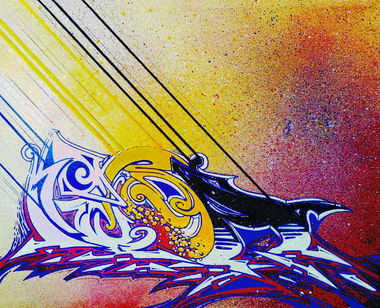 Graffiti Artwork - Photo by KUBA182 (2015)