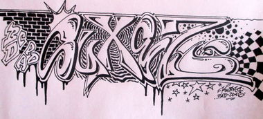 Graffiti Sketch - Photo by KUBA182 - suxez, kuba, pad (2016)