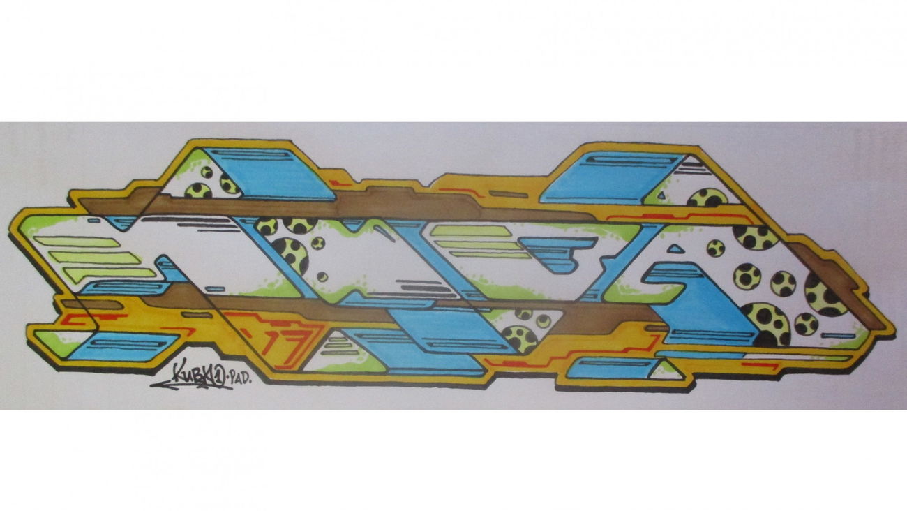 Graffiti Sketch - Photo by KUBA182 - kuba, pad, paintalldays (2017)