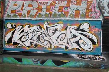 Graffiti in Leipzig - Photo by KUBA182 - kuba, pad (2016)