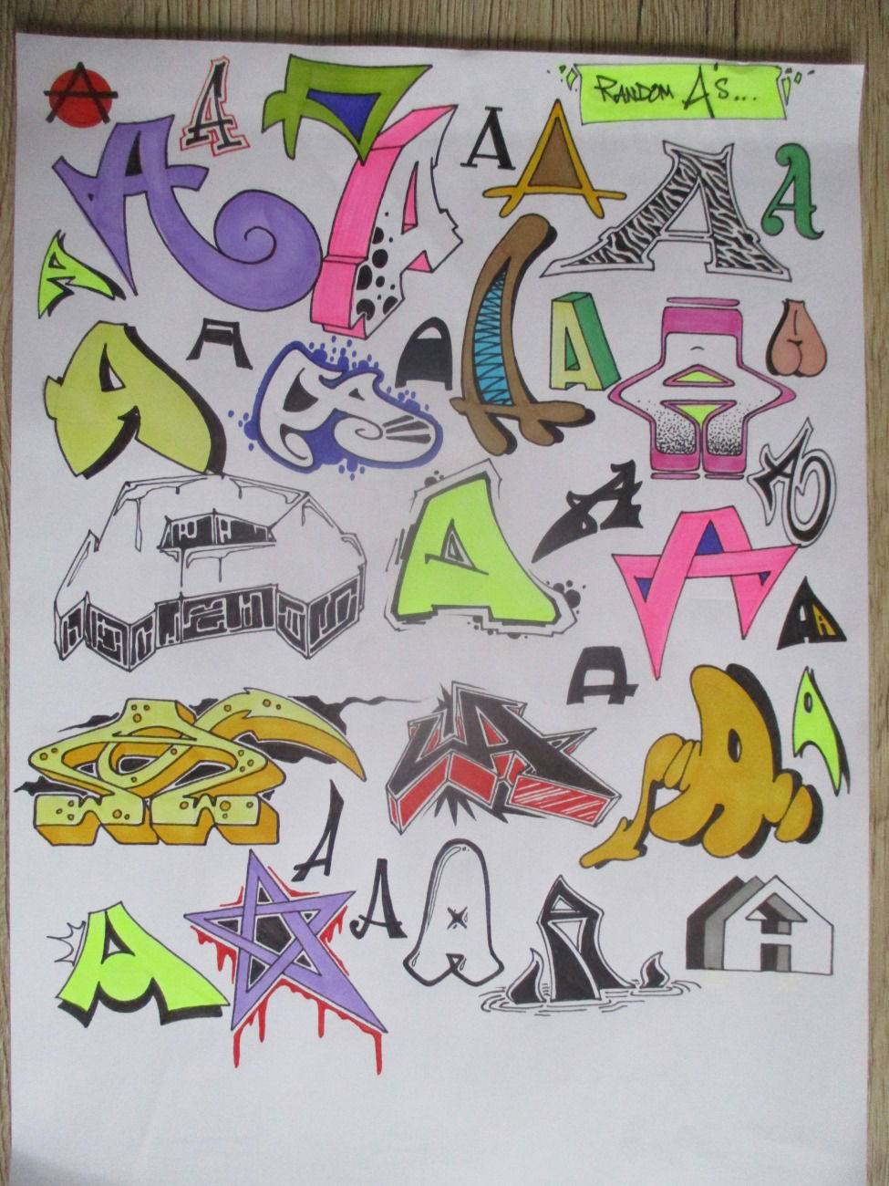 Graffiti Sketch - Photo by KUBA182 - kuba, sketches, pad (2017)