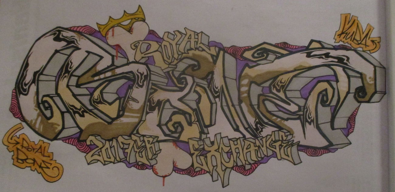 Graffiti Sketch - Photo by KUBA182 - kuba, sketch, exchange (2017)