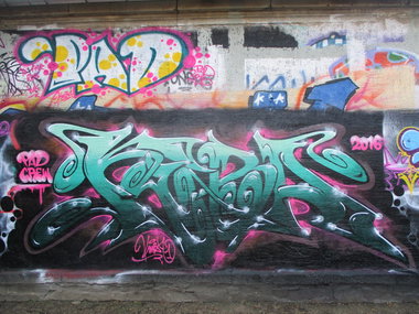 Graffiti Wall - Photo by KUBA182 - kuba, pad (2016)