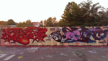 Graffiti Wall - Photo by KUBA182 - kuba, dekoc, pad (2015)