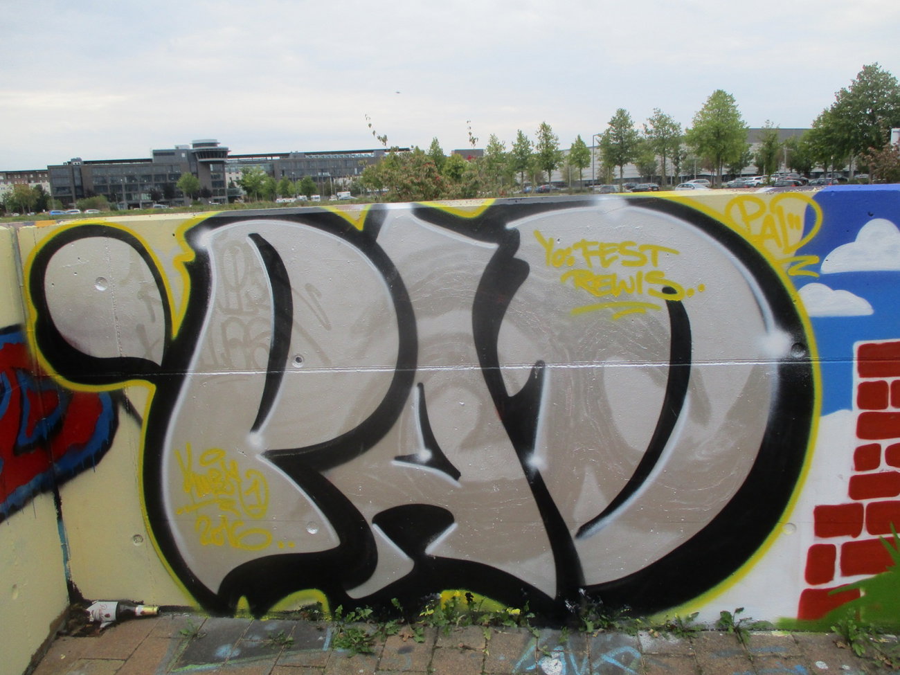 Graffiti Wall - Photo by KUBA182 (2016)
