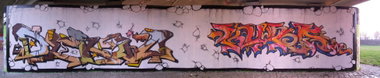 Graffiti Wall - Photo by KUBA182 - dekoc, kuba, pad (2013)
