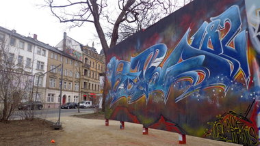 Graffiti Wall - Photo by KUBA182 - Kuba, PAD (2015)