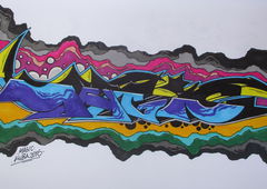 Graffiti Photo by KUBA182 - kuba, pad (2016)