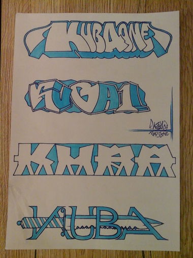 Graffiti Sketch - Photo by KUBA182 - kuba (2018)