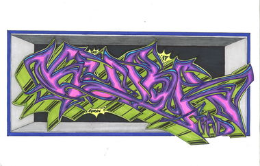 Graffiti Sketch - Photo by KUBA182 - kuba, paintalldays, pad (2017)