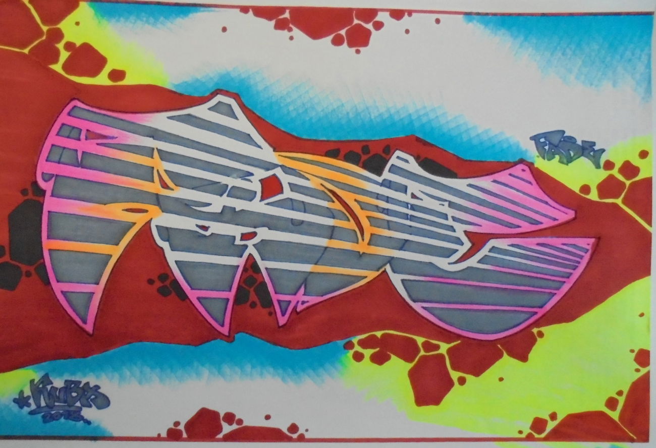 Graffiti Wall - Photo by KUBA182 - kuba, fade, pad (2018)