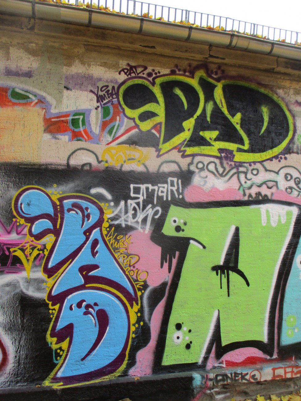 Graffiti Wall - Photo by KUBA182 - pad, PAD, kuba (2016)