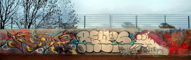Graffiti Wall - Photo by KUBA182 - kuba, rewis, sar (2015)