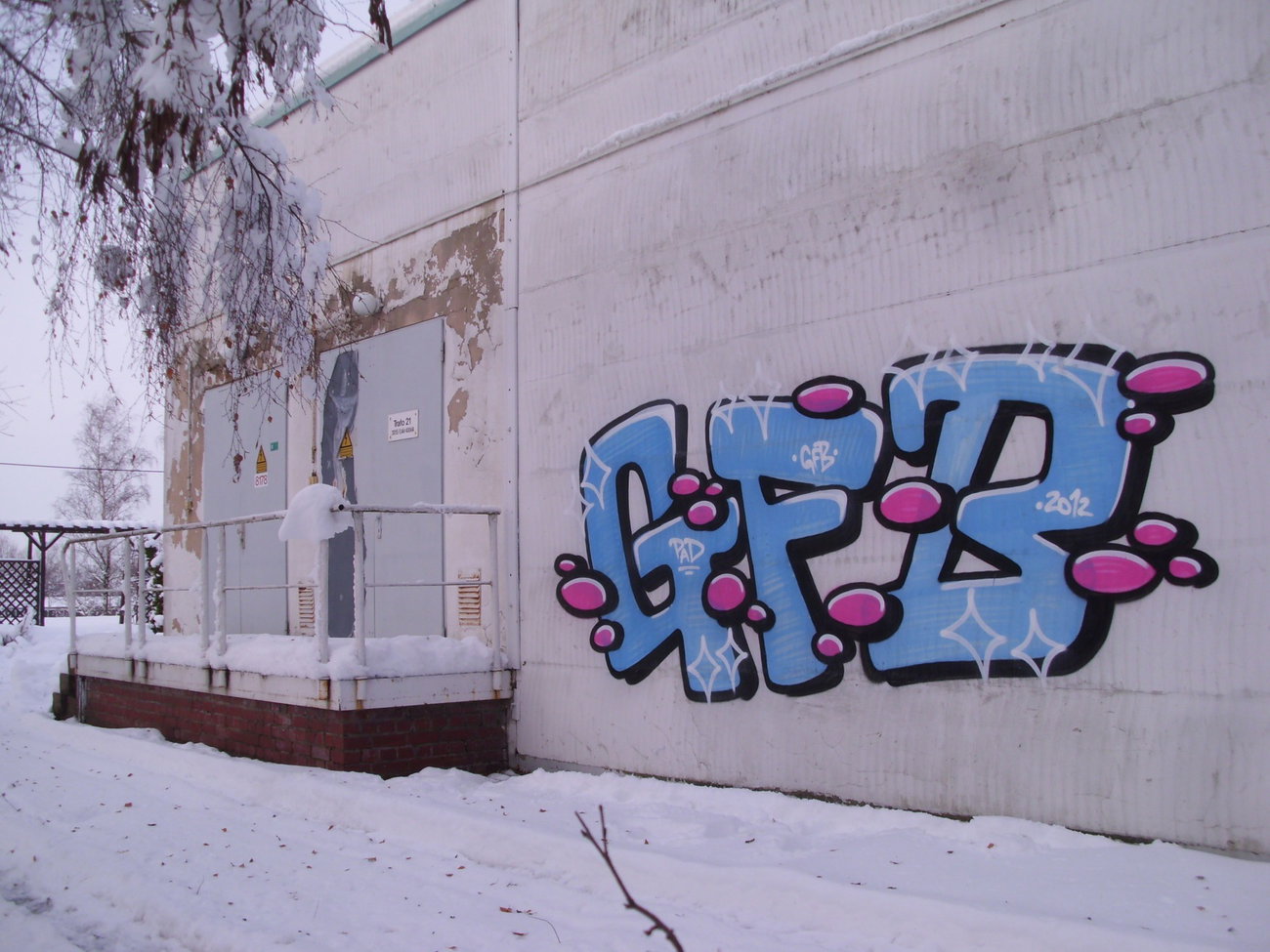 Graffiti Wall - Photo by KUBA182 - GFB (2012)