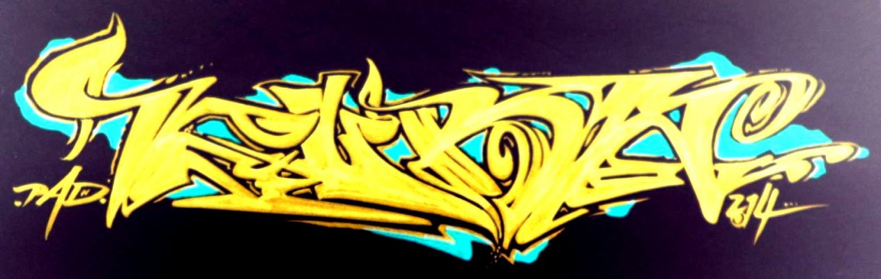 Graffiti Sketch - Photo by KUBA182 - kuba, pad (2014)