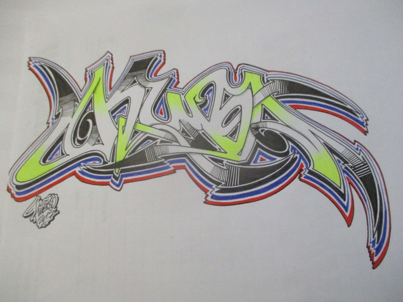 Graffiti Sketch - Photo by KUBA182 - kuba, pad, paintalldays (2017)