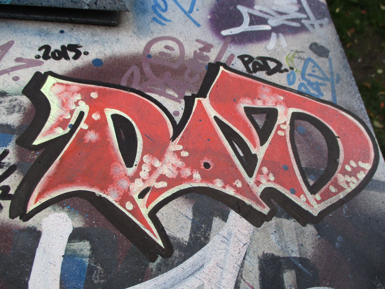 Graffiti Artwork - Photo by KUBA182 - PAD, KUBA (2015)
