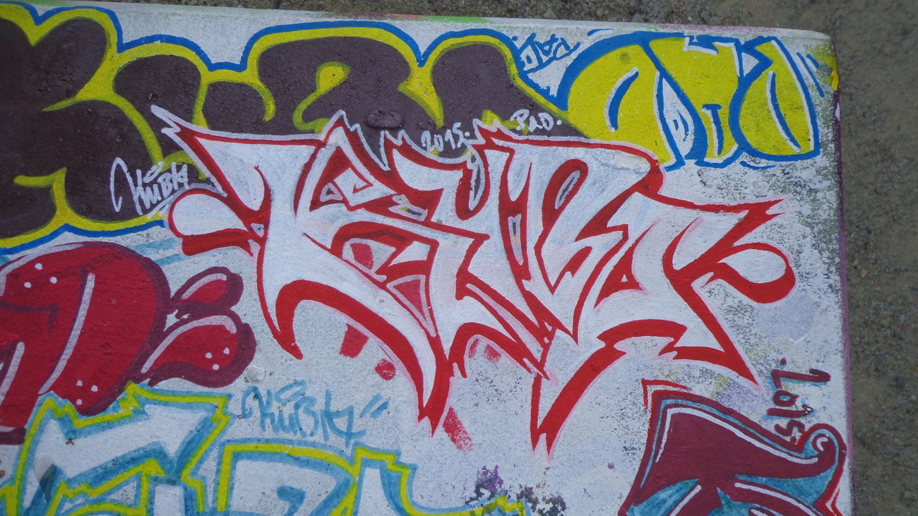 Graffiti Wall - Photo by KUBA182 - kuba, pad (2015)