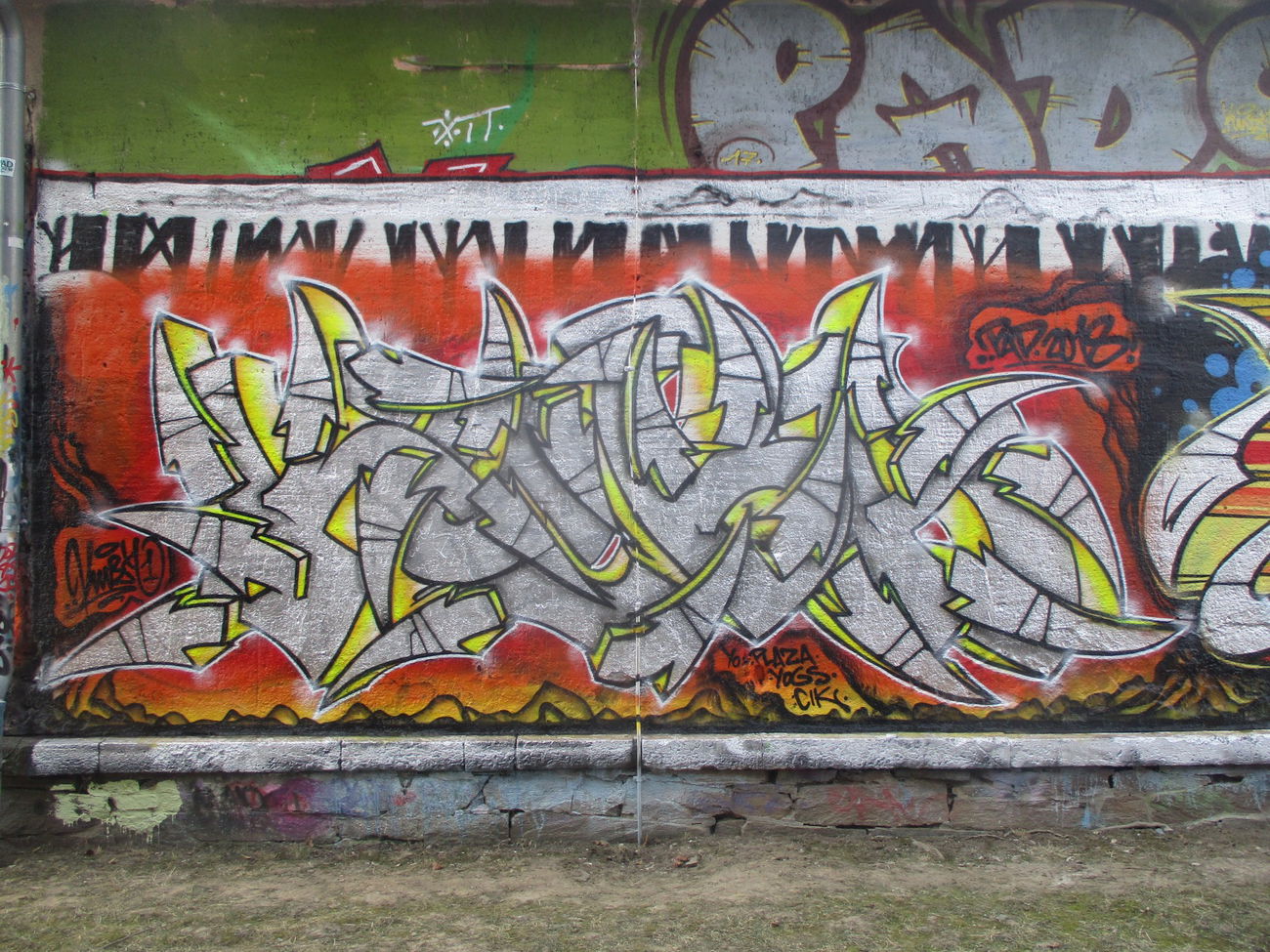 Graffiti Wall - Photo by KUBA182 - kuba, pad (2018)