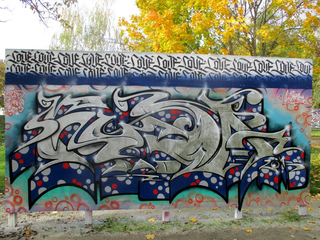 Graffiti Wall - Photo by KUBA182 - kuba, dresden (2015)