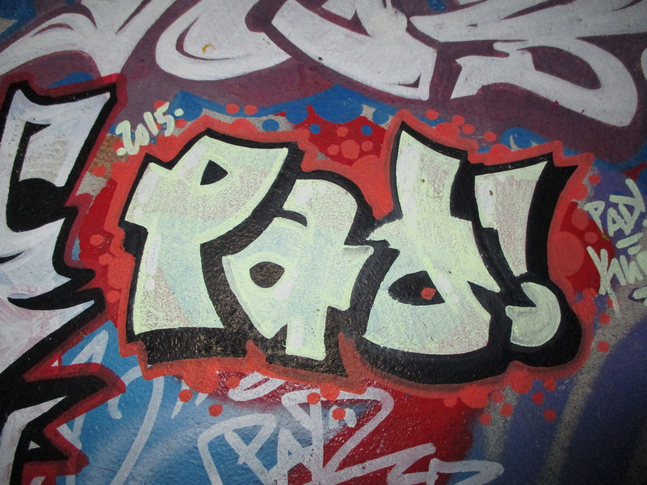Graffiti Artwork - Photo by KUBA182 - PAD, KUBA (2015)