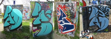 Graffiti Wall - Photo by KUBA182 - pad, kuba (2016)