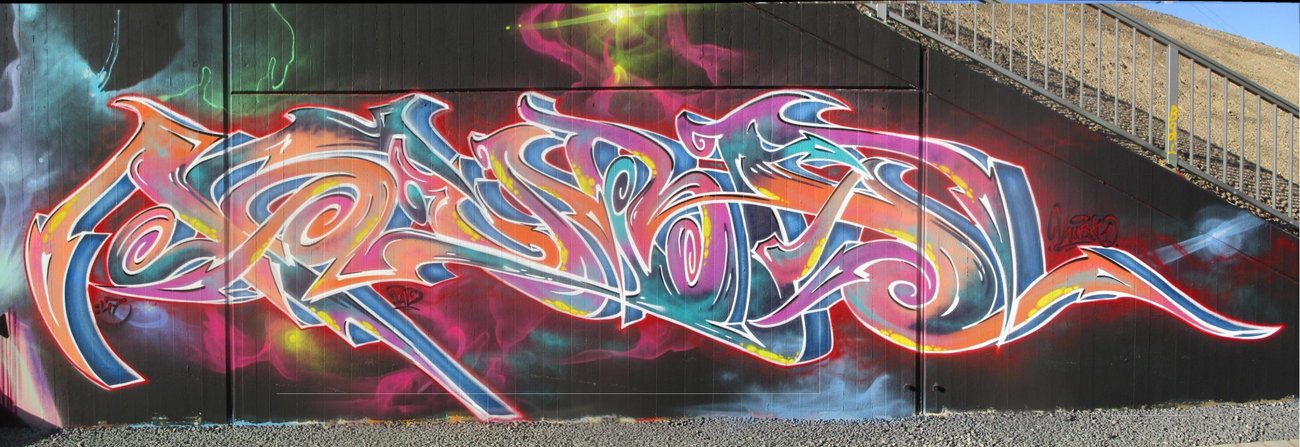 Graffiti Wall - Photo by KUBA182 - kuba, pad (2017)